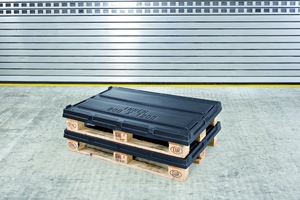 Carretilla elevadora Acceso Logística Transporte Modular Pallet TOP Box Ajuste seguro para palés de madera/plástico - Product Image 5