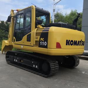 Excavatrices sur chenilles d'occasion Komatsu Pc110 du Japon, 10 tonnes, équipement de chantier Komatsu Pc110 avec EPA - Product Image 2