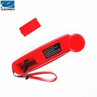 Termometer Daging BBQ Makanan Masak Digital SW dengan Lampu LED Layar DIAL Lipat Tahan Air Plastik Menggunakan Listrik