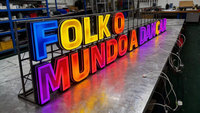 Letrero LED Personalizado para Tienda de Cigarrillos, Logotipo para Fachada de Negocio, Letrero Electrónico con Letras en Relieve, Decoración para Tienda