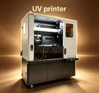 Imprimante UV à cylindre de grand diamètre 450 mm, machine d'impression jet d'encre rotative à 360 degrés pour l'impression personnalisée de grandes bouteilles et de vases