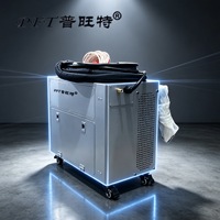 Machine de soudage laser à fibre portative 3-en-1 refroidie par air PA-1500 800W, soudage, nettoyage, découpe intégrés, prix compétitif