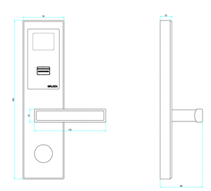 Cerradura Dinámica de Acero Inoxidable de Alta Gama con Código QR para Uso en Cruceros; Cerradura Inteligente con Límite de Tiempo - Product Image 4