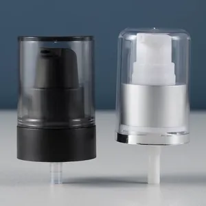 新款塑料细雾喷雾器泵小型18/415 20/410 20/415 24/410定制彩色半帽喷雾泵用于乳液瓶