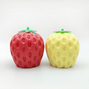 Strawberry <b>Squishy</b> Toys Squeeze Cheese Stress Bear Fidgets Sensory <b>Squishy</b> Miniatures Novelty <b>Squishy</b> Strawberry Toy - Product Image 6