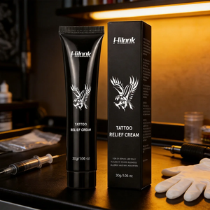 Crema para <span class=keywords><strong>Tatuajes</strong></span>, Cuidado Humectante y Calmante para la Recuperación del Tinta, Cuidado Diario Posterior al Tatuaje, Suministro al por Mayor para Estudios <span class=keywords><strong>de</strong></span> <span class=keywords><strong>Tatuajes</strong></span> Profesionales, Marca Privada - Product Image 1