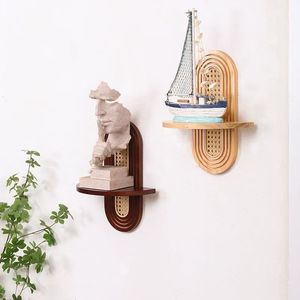 Legno pino bohémien montato a <span class=keywords><strong>parete</strong></span> verde espositore pianta pensione <span class=keywords><strong>soggiorno</strong></span> decorativo <span class=keywords><strong>parete</strong></span> arte per la <span class=keywords><strong>parete</strong></span> di fondo - Product Image 2