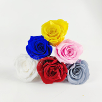 YAGELI Transparenter Maßgefertigter Konservierter Blumen-Halter mit Siebdruck für Alltagsgeschenke, 3mm Dicke, Rosenhalter