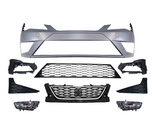 Kit de Carrocería Modificado y Mejorado para <span class=keywords><strong>Seat</strong></span> <span class=keywords><strong>Leon</strong></span> <span class=keywords><strong>FR</strong></span> 2013 2014 2015 2016 <span class=keywords><strong>2017</strong></span>, Kit de Carrocería, Parrilla Delantera, Parachoques, Faldones Laterales de Repuesto - Product Image 2