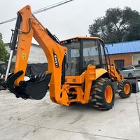 Garantie de satisfaction des produits chauds Chargeur rétrocaveuse JCB 3CX utilisé avec réponse très rapidement