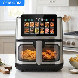 Four à Friture Sans Huile Grande Capacité 15L avec Fenêtre de Visualisation, Écran Tactile Numérique, Friteuse Intelligente Sans Huile, Grille-Pain Intelligent - Product Image 4