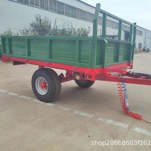 Remorque agricole à 4 roues avec système de freinage à déchargement automatique pour usage agricole - Product Image 2