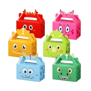 Custom size Children's cake gifts like bags of snacks candy cardboard boxes perfect for children's cartoons color box for kids