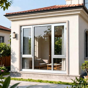 Fenêtre à ouverture horizontale, fenêtres en aluminium pour villa, fenêtres coulissantes en aluminium, fenêtre à battant, fenêtre à auvent en aluminium antivol - Product Image 2