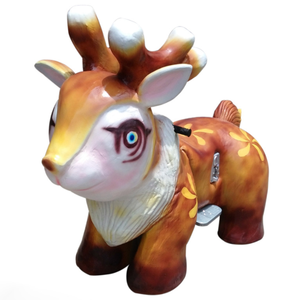 Animaux à roulettes électriques pour enfants, jouets à roulettes électriques en peluche motorisés, scooters électriques à roulettes en peluche - Product Image 5