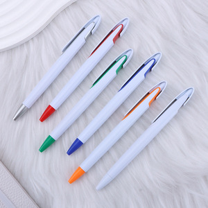 Bolígrafos UV de estilo blanco de marca personalizada Promociones de sublimación de impresión UV a todo color con logotipo personalizado - Product Image 3