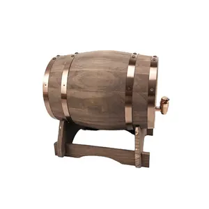 雕刻老化桶龙舌兰酒威士忌桶酒 Keg 桶分配器