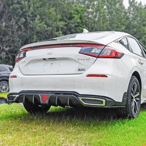 <span class=keywords><strong>2023</strong></span> nouveau Kit carrosserie diffuseur échappement pour <span class=keywords><strong>Honda</strong></span> <span class=keywords><strong>Civic</strong></span> 11e <span class=keywords><strong>E</strong></span> <span class=keywords><strong>HEV</strong></span> plaque de protection de barre arrière mise à niveau Sport style pare-chocs arrière PP - Product Image 4