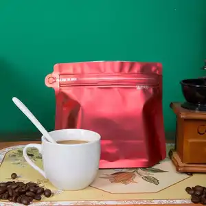 새로운 디자인 베스트 셀러 가방 커피 파우치 250 그램 커피 가방 지퍼와 커피 가방