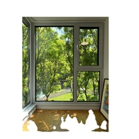 Fenêtres en bois et verre à rupture de pont thermique, insonorisées, économiques en énergie, avec persiennes fixes, étanches, design moderne pour maison et bureau