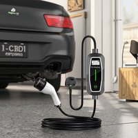Chargeur EV portable GB/T 3,5 kW 16A certifié, prise d'alimentation personnalisée, station de recharge portable pour véhicules électriques