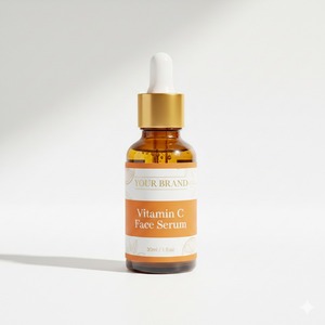 Ultra Glow Vitamin C <b>Face</b> <b>Serum</b> 30ml with Lightweight Hydrating Formula for Daily Use Skin Care Support and Fresh Radiant - Product Image 1