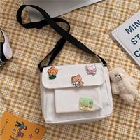 Offre Spéciale nouveau mignon toile petit sac épaule sac de messager personnalisé Style coréen Durable sac à bandoulière