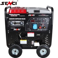 Machine à souder Senci 3 en 1, compresseur d'air, générateur de soudage, générateur d'essence multifonction mobile