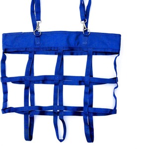 Stable Fan <b>Bag</b> 51x51cm Blue Webbing Hanging <b>Net</b> For Equestrian Performance Terrace - Product Image 1