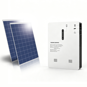 Sistema de Almacenamiento de Energía Solar Todo en Uno ASCEND de 1000W y 2009Wh, Montado en Pared, con Batería LiFePO4 para Emergencias en el Hogar - Product Image 1