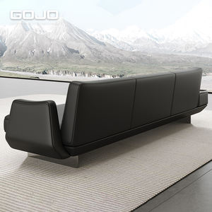 लक्जरी क्लासिक चमड़े के कार्यालय सोफे के साथ अपार्टमेंट और व्यवसाय प्रतीक्षा कक्ष के लिए बैठने - Product Image 5