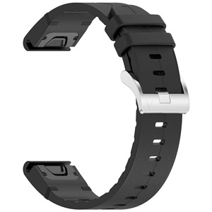 <span class=keywords><strong>Correa</strong></span> de Reloj de <span class=keywords><strong>Cuero</strong></span> de 20 mm, 22 mm, 26 mm con Revestimiento de Silicona de Cambio Rápido para <span class=keywords><strong>Garmin</strong></span> <span class=keywords><strong>Fenix</strong></span> <span class=keywords><strong>6X</strong></span> 7 <span class=keywords><strong>Pro</strong></span> 8 / Instinct Quickfit - Product Image 4