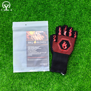 OEM ถุงมือซิลิโคนทนความร้อน800องศา,อุปกรณ์ห้องครัวถุงมือบาร์บีคิวสำหรับอบจับหม้อไฟ - Product Image 6