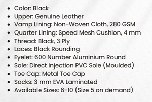 Zapatos de Seguridad Modernos de Cuero Genuino para Hombre, Diseño Duradero, Suela Resistente, con Cordones, Cómodos para el Trabajo Diario - Product Image 2