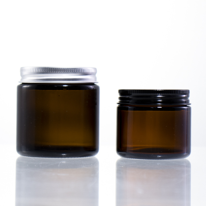 4oz 8oz 16oz Clear Amber Straight Side Glass Jar with Lid| Alibaba.com