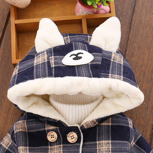 Vestes d'hiver pour enfants, vêtements mignons pour bébés, manteaux en coton pour garçons, vente en gros en Chine - Product Image 2
