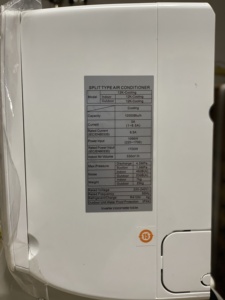 Nouveau modèle 2023 R410a 220V Climatiseur mural split haut de gamme 9000 BTU Refroidissement uniquement Économie d'énergie intelligente pour la maison et l'hôtel - Product Image 5