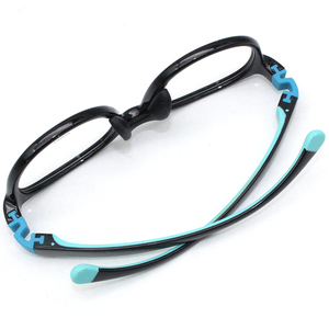 Trong suốt Silicone cận thị kính cho trẻ em tháo dỡ mũi pad có thể thay thế Silicon screwless khung phong cách rắn Kính mắt - Product Image 4