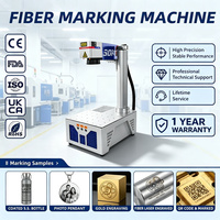 Machine de marquage laser à fibre 20W 30W 50W 100W pour métal, acier inoxydable, aluminium, bijoux, or, argent, gravure profonde, marqueur JPT
