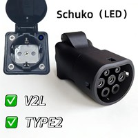 Pistolet de recharge V2L pour véhicule à énergie nouvelle, type 2, norme européenne, adaptateur de prise universelle côté véhicule, Chine