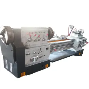 Ống Chủ Đề Máy Tiện Q1350 Lớn BOR Máy Tiện Ống Threading Lathe Máy