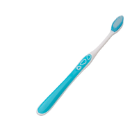 Brosse à dents manuelle en plastique pour adultes, en vrac, plusieurs couleurs, avec emballage personnalisé