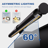 Barre lumineuse premium pour moniteur avec télécommande sans fil, barre de rétroéclairage ambiant pour écran, lampe LED pour moniteur, personnalisable