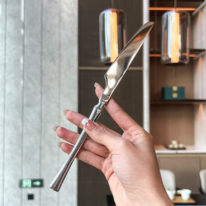 DF BC Fashion Nouveauté Spéciale – Couverts en Acier Inoxydable à Manche Martelé : Couteau de Table, Couteau à Steak, Fourchettes de Table, Fourchettes à Dessert – Personnalisables - Product Image 2