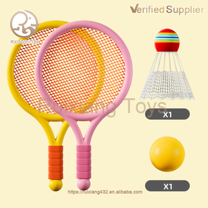 Mini raquette 2 en 1 légère et colorée pour enfants de 2 à 4 ans, jouets interactifs pour sports de plein air - Product Image 5