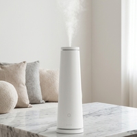 Difusor de Aroma Eléctrico sin Agua, Portátil, con Control Remoto, para Aceites Esenciales, con Luz Cálida Suave, de Pie, para el Hogar