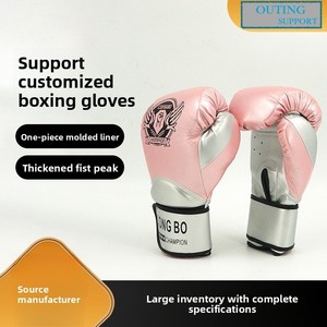 <span class=keywords><strong>Guantoni</strong></span> <span class=keywords><strong>da</strong></span> Boxe in Pelle e PU Impermeabili all'Ingrosso con Logo Personalizzabile per Sport, Palestra, Uso Domestico e Allenamento di Arti Marziali - Product Image 5