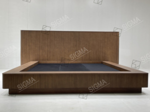 Cama doble de madera maciza superventas precio directo de fábrica almacenamiento ecológico cama <span class=keywords><strong>marital</strong></span> para dormitorio principal - Product Image 3