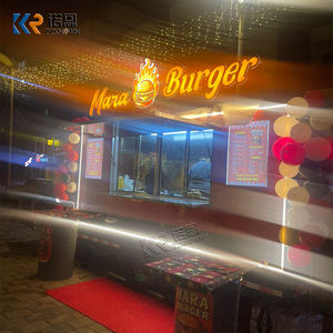 Camionnette de restauration rapide pour hot-dogs, mini-remorque de restauration, camion de restauration rapide à vendre, camion de restauration avec équipement de cuisine - Product Image 4