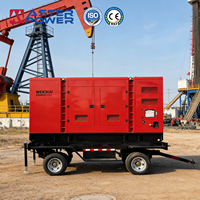 Générateur diesel insonorisé portable économique de 400 kVA avec alternateur en cuivre pur pour les événements en plein air